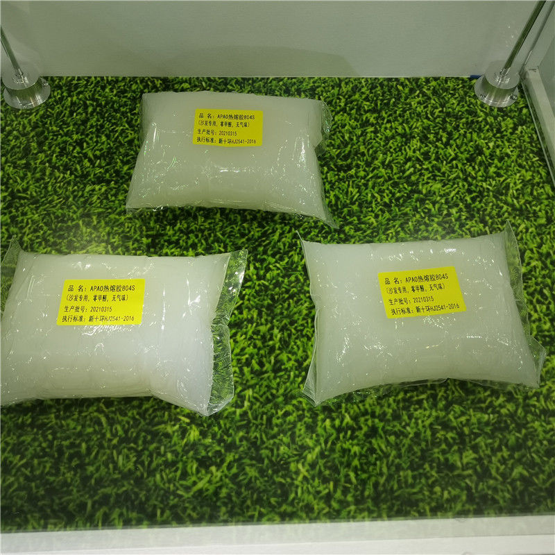 APAO polyolefin Hot Melt Hma Glue For High End Compressible Mattress Making