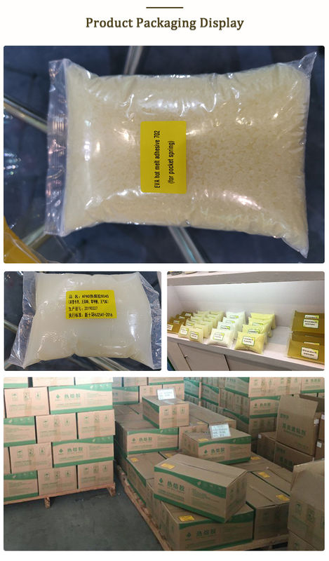 Hot Melt Adhesive No Smell Hot Melt Glue Granule/adhesive High Quality EVA for Paper Bonding White Granulated 2 Years Mixture