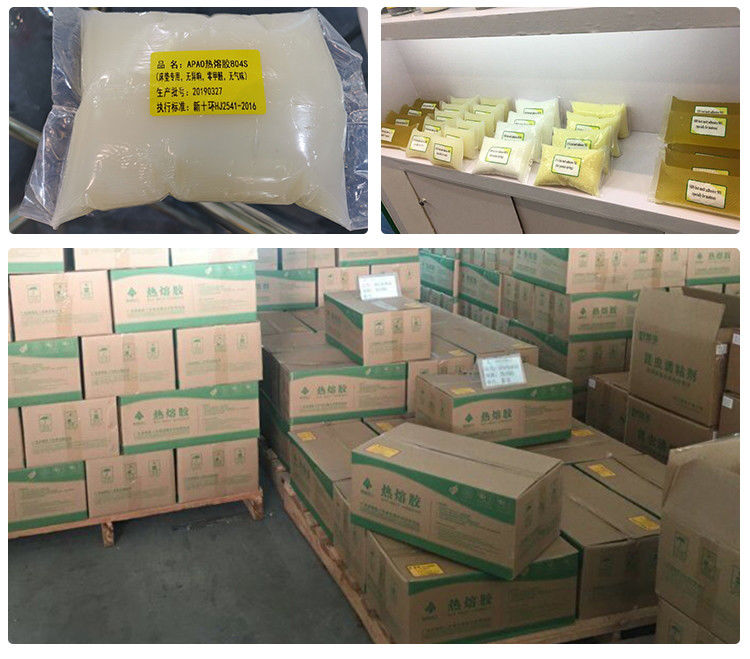 CAS 9009-54-5 Polyolefin Hot Melt Adhesive For Sofa Mattress