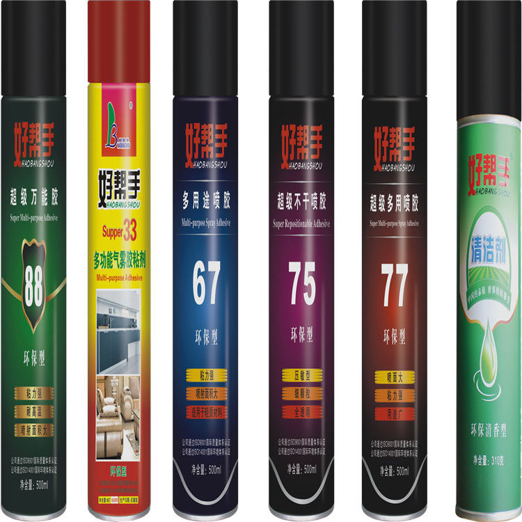 2021 New Environment-friendly Non Toxic Adhesive Permanent Spray Adhesive Glue